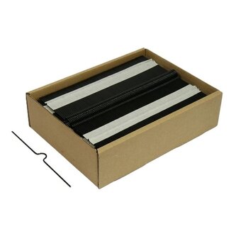 Háčky pro kalendáře, předtvar.,500 mm,černé,1000ks