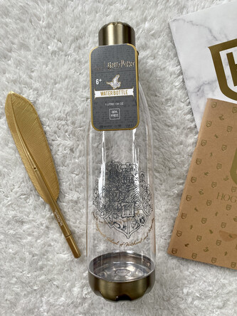 Plastová lahev Hogwarts, Harry Potter Barva: Průhledná