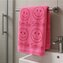 Osuška Smile 70x140 cm rychleschnoucí, růžová