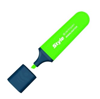 Zvýrazňovač CENTROPEN 6252 Style Fluo (klínový hrot 1-4,6 mm) - zelená