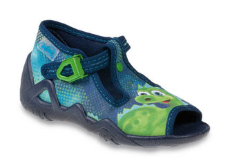 217P080 18 - dět.sandálek,modrá, dinosaurus 217P080_20