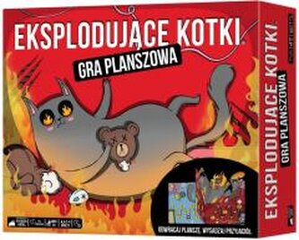 Eksplodujące Kotki: Gra planszowa REBEL