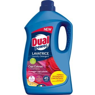 Dual power prací gel koncentrát Coloured 45PD 1,8 L