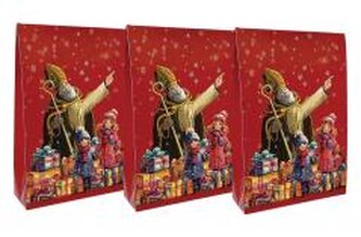 Opkowania prezentowe czerwone BN 3szt