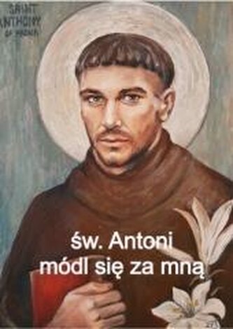 Magnes na lodówkę - Św. Antoni Padewski Magnes na lodówkę - Św. Antoni Padewski