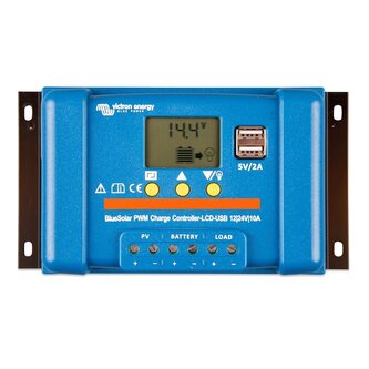 Solární regulátor PWM Victron Energy BlueSolar-LCD&USB 20A