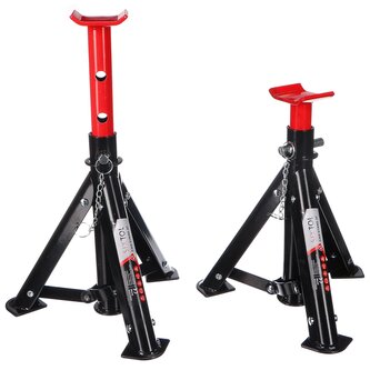 Podstavec pod auto skládací MECHANIC CAR STAND 3T, 2ks - BEZ KRABICE SIXTOL