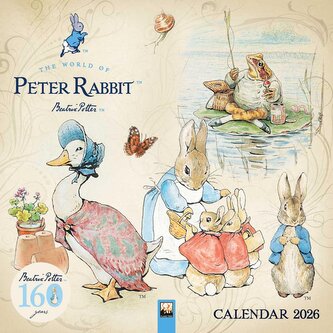 The World of Peter Rabbit - Die Welt von Peter Rabbit 2026 - Original Flame Tree Publishing-Kalender [Kalender]