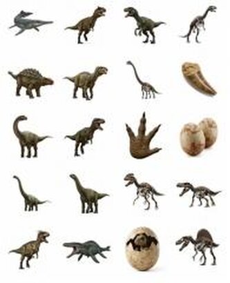 Naklejki Motywacyjne dinozaury 25mm Naklejki Motywacyjne dinozaury 25mm