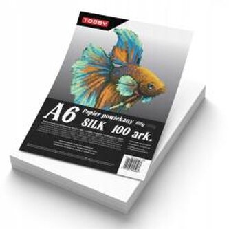 Papier kredowy powlekany A6 150 g/m silk 100 ark Papier kredowy powlekany A6 150 g/m silk 100 ark