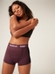 Menstruační kalhotky PUMA & Modibodi Active Boyshort Moderate-Heavy Grape (MODI4097G) XS
