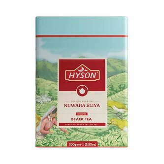 HYSON Ceylon Supreme Nuwara Eliya 200g (sypaný, černý čaj) HYSON Ceylon Supreme Nuwara Eliya 200g (sypaný, černý čaj)