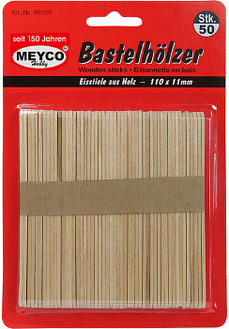 Nanuková dřívka 110x11mm 50ks