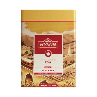 HYSON Ceylon Supreme Uva 200g (sypaný, černý čaj) HYSON Ceylon Supreme Uva 200g (sypaný, černý čaj)