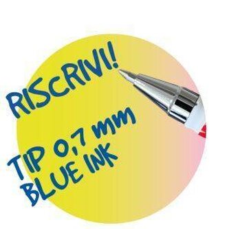 Roller "Spinny Pen", 0,7/0,35mm, vymazatelný, 2ks, Paris/New York, MITAMA 63829-90163