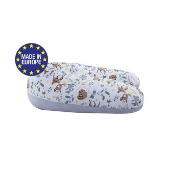 Bomimi ADOS kojící polštář 150x30, LESNÍ ZVÍŘÁTKA, BÉŽOVÁ