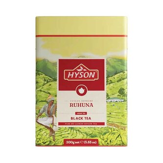 HYSON Ceylon Supreme Ruhuna 200g (sypaný, černý čaj) HYSON Ceylon Supreme Ruhuna 200g (sypaný, černý čaj)