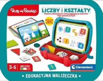Walizeczka edukacyjna kształty i liczby