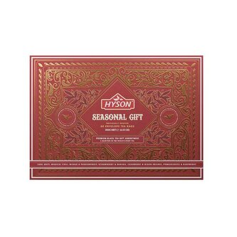 HYSON Seasonal Gift Black Tea Collection 120g (60 sáčků, kolekce čajů) HYSON Seasonal Gift Black Tea Collection 120g (60 sáčků, kolekce čajů)