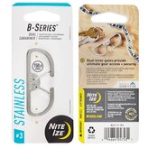 Nerezová dvoukomorová karabina Nite Ize B-Series™ Dual Carabiner #3