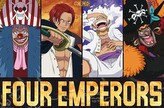 Plakát, Obraz - One Piece - The Four Emperors, 91.5 × 61 cm