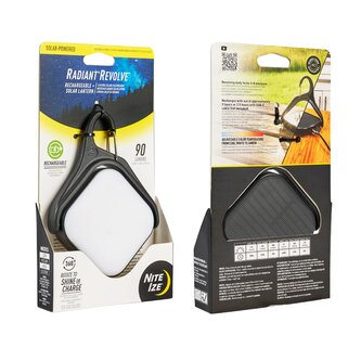 Solární lucerna Nite Ize Radiant® Revolve™ Rechargeable + Solar Lantern