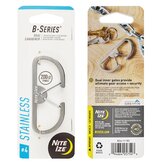 Nerezová dvoukomorová karabina Nite Ize B-Series™ Dual Carabiner #4