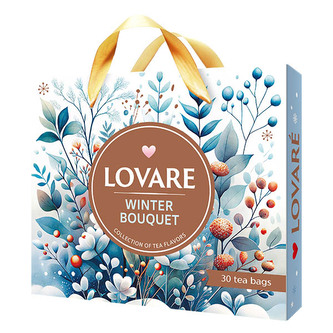 Kolekce čajů Lovaré Winter Bouquet Collection (30 sáčků) 52,5 g