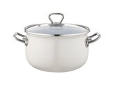 SMALTOVANÝ HRNEC BLISS 16CM 2,1L KRÉMOVÝ
