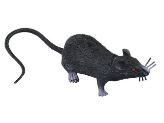 krysa plast 9cm černá 1042551