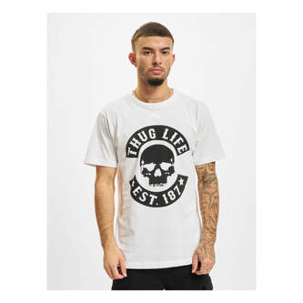 Tričko Thug Life Skull Logo - bílé, 3XL