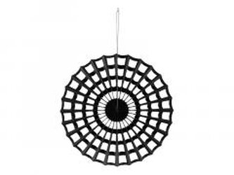 Rozeta dekoracyjna Pajęczyna czarny 50cm