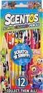 Scentos. Pachnące kredki ołówkowe. 12 kolorów