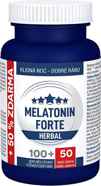 Clinical Melatonin Forte Herbal 100 + 50 tablet