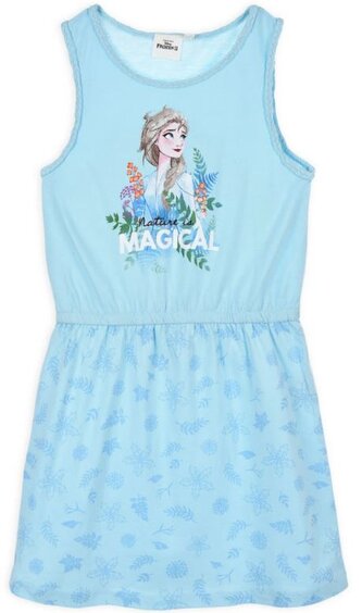 Dívčí šaty FROZEN magical, modrá, velikost: 116