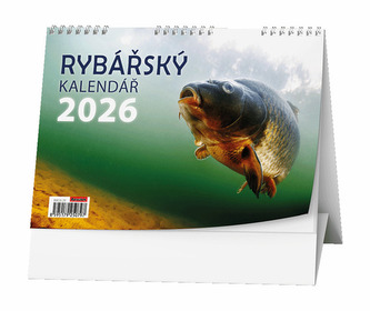 Rybářský kalendář 2026 - stolní kalendář