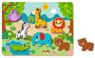 2Kids Toys Vkládací puzzle Zvířátka