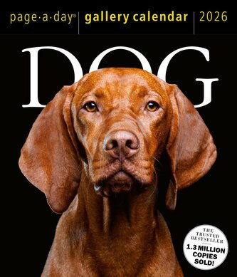 Dog Page-A-Day® Gallery Calendar 2026