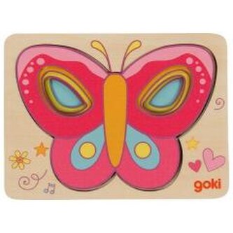 Puzzle warstwowe Motyl