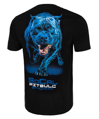 Tričko Pitbull West Coast In Blue černá Barva: černá, Velikost: M