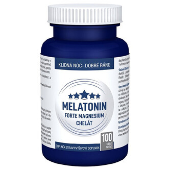 Clinical Melatonin Forte Magnesium chelát 100 tablet