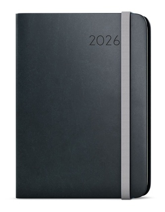 Týdenní diář 2026 Zoro Flexi A5 černá
