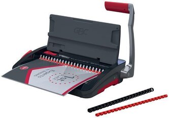 Vazač "CombBind CB12", vazba plastovým hřbetem, manuální, 165 listů, GBC 4410060