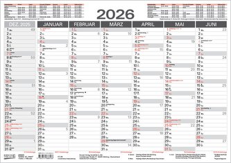 Tafelkalender A3 "Stabil" 2026