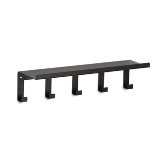 Kovový věšák do předsíně s policí NORDIC SPACE, 40 × 10 × 11 cm