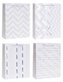 Torebka ozdobna 26x32x10cm hot-stamp mix ROZETTE