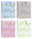 Torebka ozdobna 26x32x10cm hot-stamp mix ROZETTE