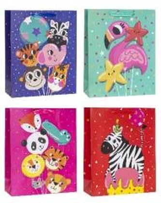 Torebka ozdobna 26x32x10cm dziecięce mix ROZETTE