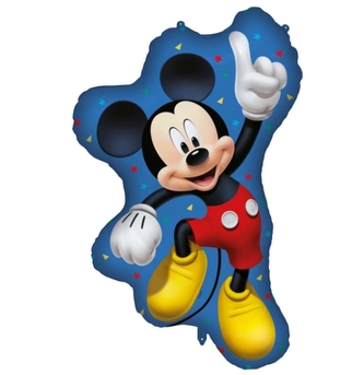 Fóliový balonek Mickey Mouse – tvar Mickey, 97 x 60 cm Fóliový balonek Mickey Mouse – tvar Mickey, 97 x 60 cm