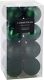 KOMPLET 16 BOMBEK 8CM ZIELONE